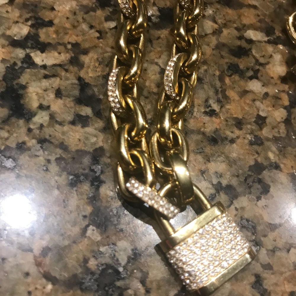 MICHAEL KORS necklace and matching bracelet - Picture 7 of 8